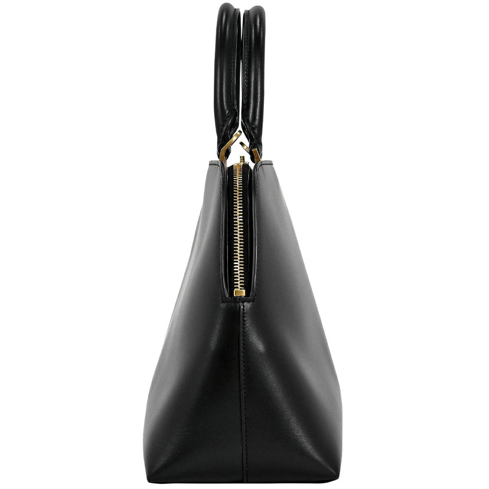 Saint Laurent Shoulder Bag Black Jour de Handbag Bowling Leather Sac